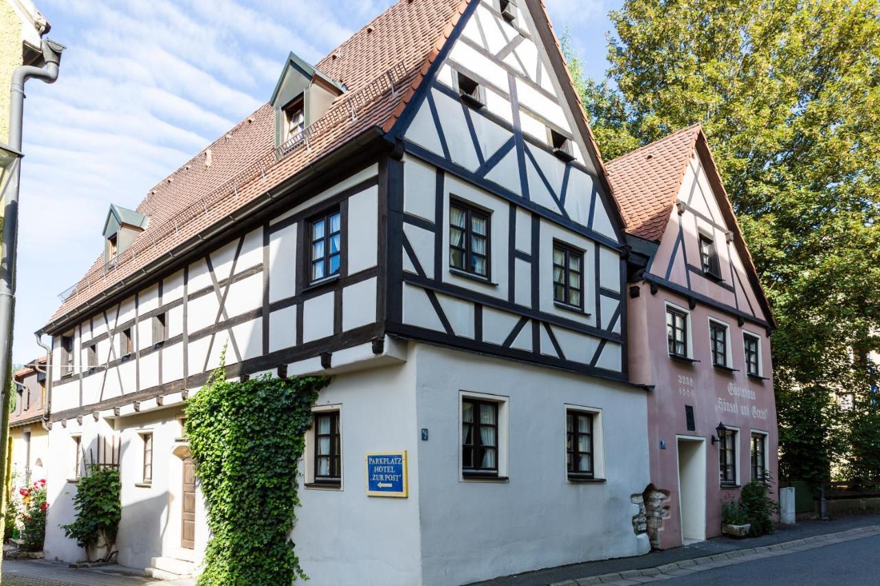 Hotel-Gasthof Zur Post เวลบวร์ก ภายนอก รูปภาพ